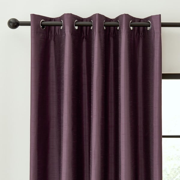 Temno vijolične zatemnitvene zavese v kompletu 2 ks 168x183 cm – Catherine Lansfield