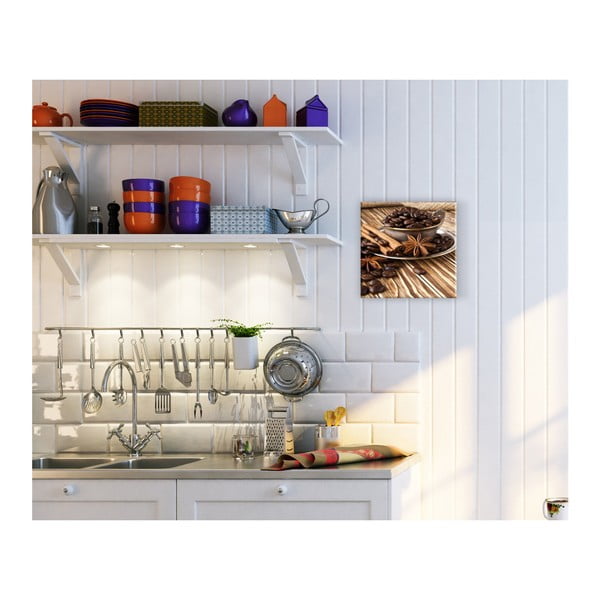 Slika Styler Glasspik Coffee, 30 x 30 cm-image-2