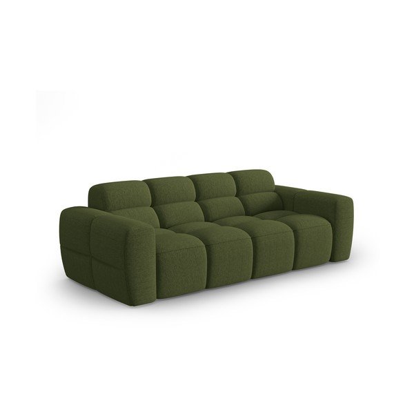 Zelena sedežna garnitura 216 cm Lisa – Micadoni Home-image-2