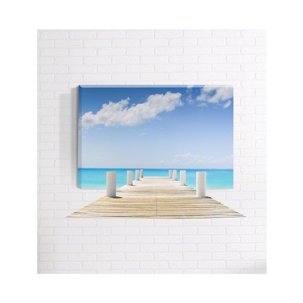 3D stenska slika Mosticx Beach, 40 x 60 cm