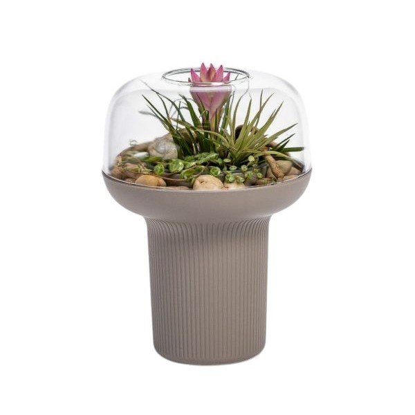 Plastičen cvetlični lonec ø 19 cm Humidarium – Plastia