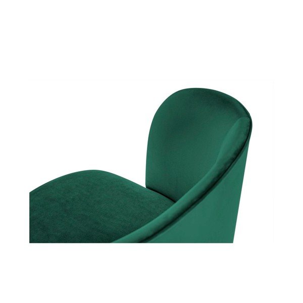 Zelen jedilni stol z žametnim oblazinjenjem Windsor & Co Sofas Aurora-image-3