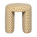 Rumen oblazinjen stolček Charlie – WOOOD