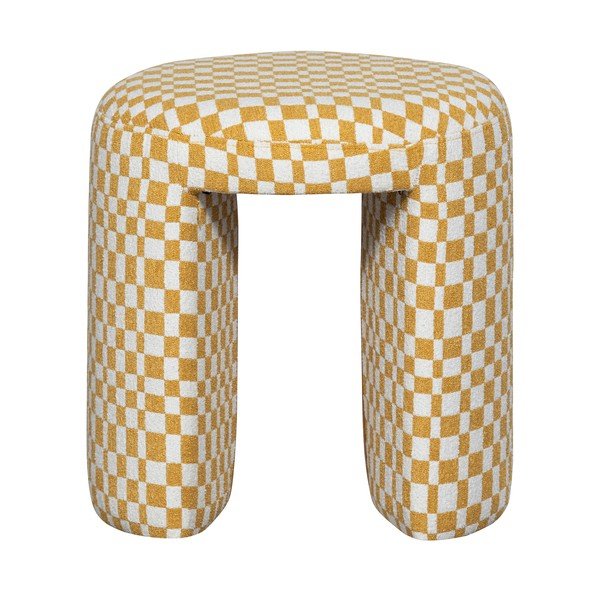 Rumen oblazinjen stolček Charlie – WOOOD