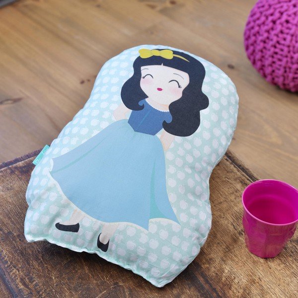 Bombažni vzglavnik Mr. Fox Snow White, 40 x 30 cm-image-1