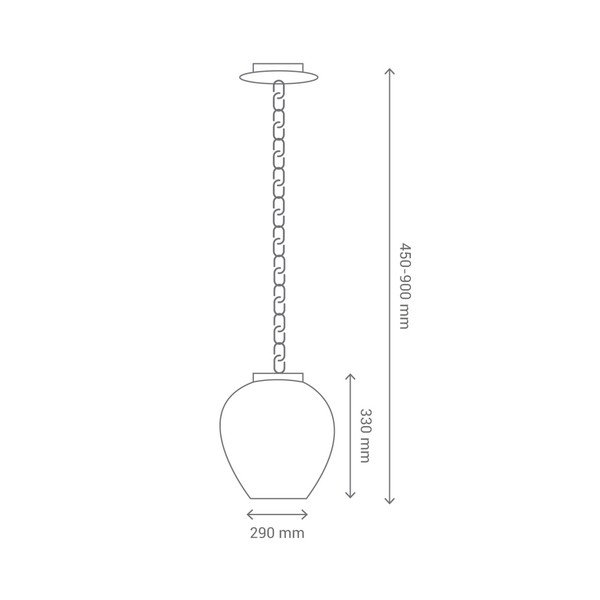 Obesna svetilka SULION Drops-image-1