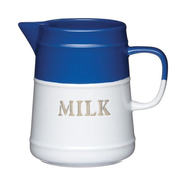 Modro-beli vrč za mleko, 500 ml