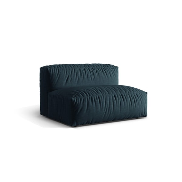 Temno moder modul za sedežno garnituro (sredinski modul) Martina – Micadoni Home-image-1