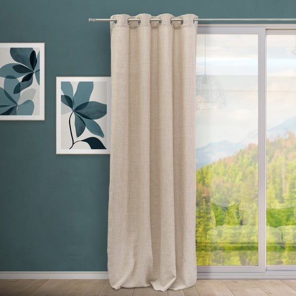 Rjava zavesa 140x260 cm Cuadrille – Casa Selección-image-1