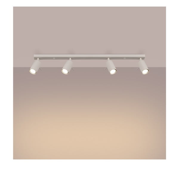 Kremno belo točkovno svetilo 6x81 cm Etna – Sollux-image-3