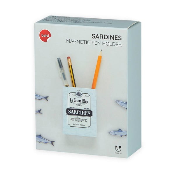 Kovinski organizator za pisalne potrebščine Sardines – Balvi-image-3