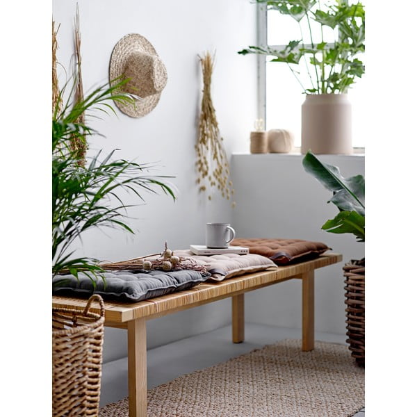 Svetlo zelena bombažna sedežna blazina Södahl, 40 x 40 cm-image-4