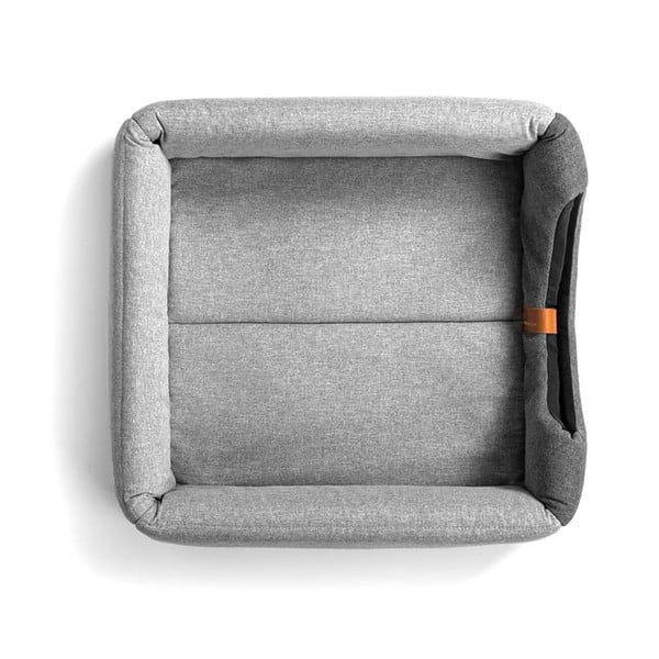 Svetlo siva pasja hiška 38x38 cm Up and Down M - Rexproduct-image-3