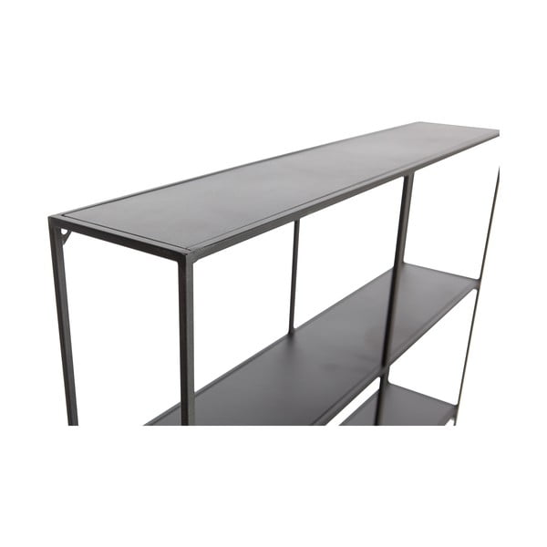 Črna večnivojska kovinska polica Meert – WOOOD-image-3