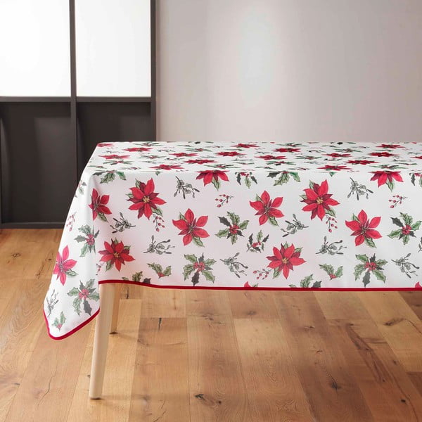 Namizni prt z božičnim motivom 150x240 cm Amaryllis – douceur d'intérieur