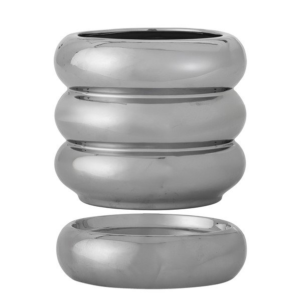 Okrasni cvetlični lonec iz kamenine ø 16 cm Shine – Bloomingville-image-2
