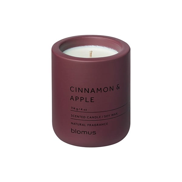 Dišeča sveča iz sojinega voska čas gorenja 24 h Fraga: Cinnamon & Apple – Blomus