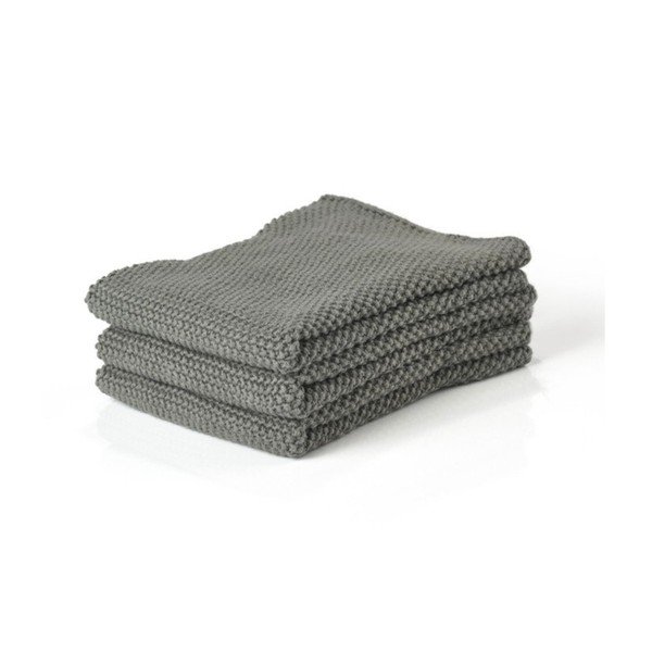 Bombažne kuhinjske krpe v kompletu 3 ks 27x27 cm – Zone