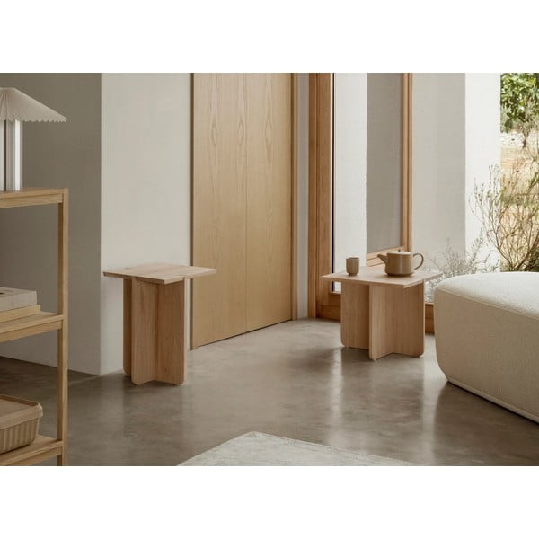 Stranska mizica iz masivnega hrasta 45x45 cm Engawa – Blomus-image-4