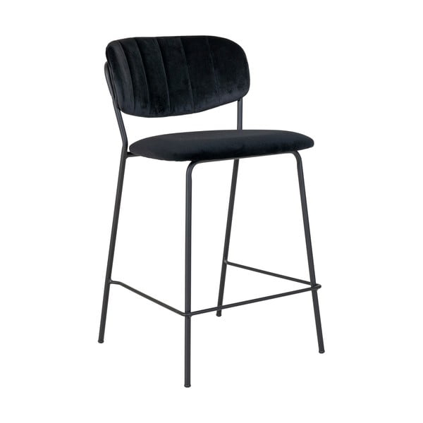 Črni barski stoli v kompletu 2 ks 89 cm Alicante – House Nordic