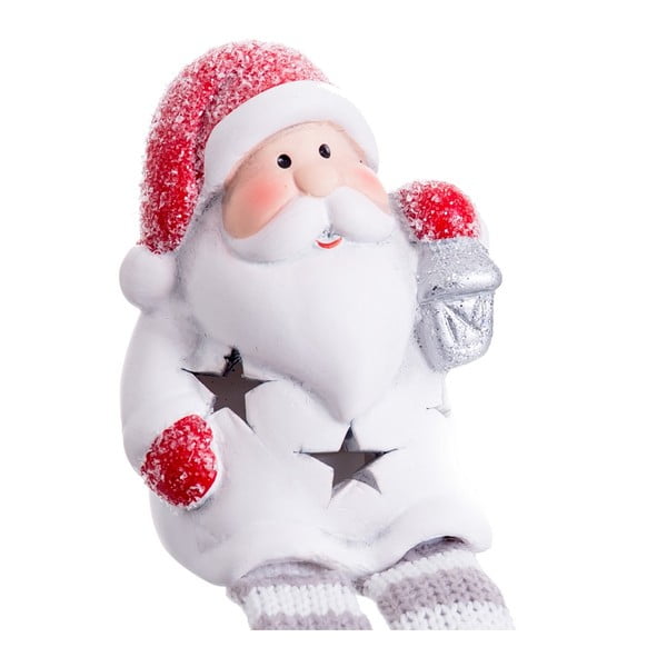 Rdeča/bela svetlobna dekoracija z božičnim motivom Santa Claus – Casa Selección-image-1