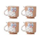 Svetlo rjave skodelice v kompletu 4 ks Missy – Bloomingville