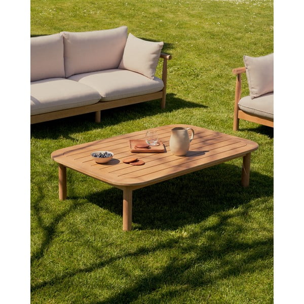 Mizica iz masivnega evkaliptusa v naravni barvi 89x140 cm Sacova – Kave Home-image-1