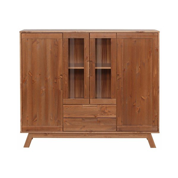 Rjava lesena omara Støraa Olive-image-1