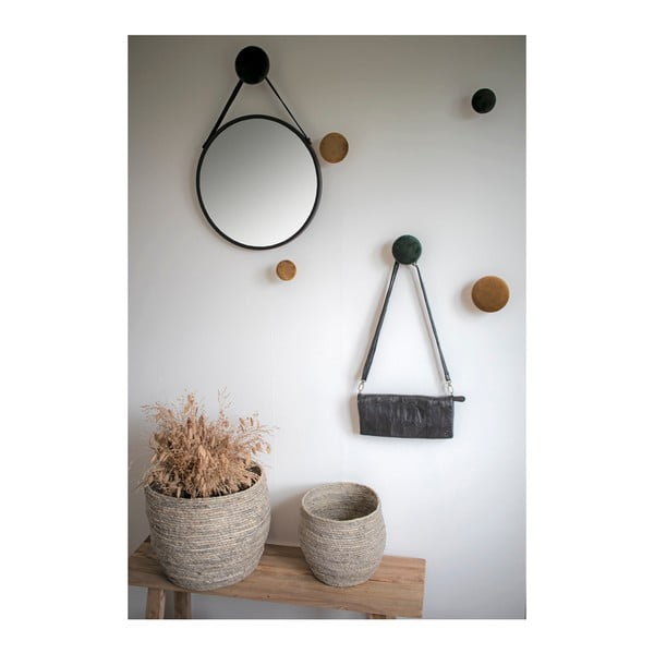 Stensko ogledalo ø 38 cm Trapani – House Nordic-image-2