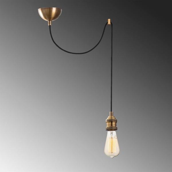 Viseča svetilka v zlati barvi Kabluni – Opviq lights-image-1