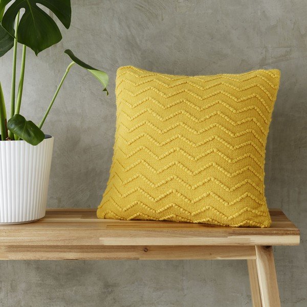 Okrasna blazina 43x43 cm Chevron - Catherine Lansfield-image-1