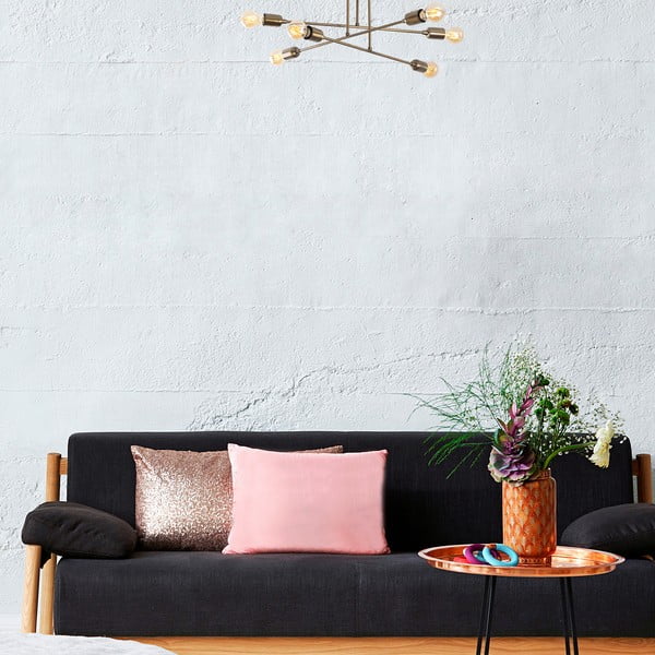 Stropna svetilka v zlati barvi Fleur – Opviq lights-image-3