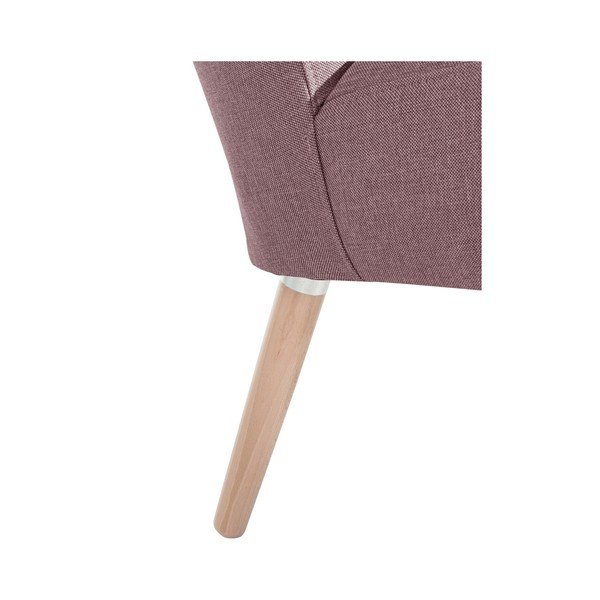 Stari roza fotelj Max Winzer Neele Duro Aubergine-image-3