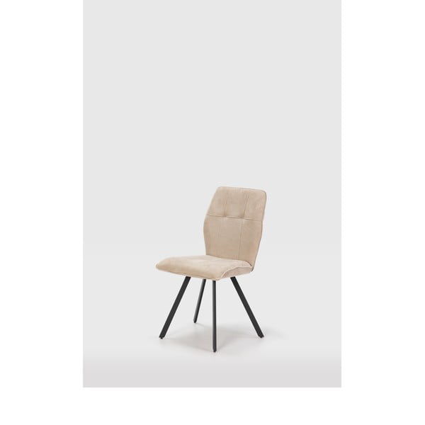 Bež jedilni stoli v kompletu 4 ks Mery – Marckeric-image-1