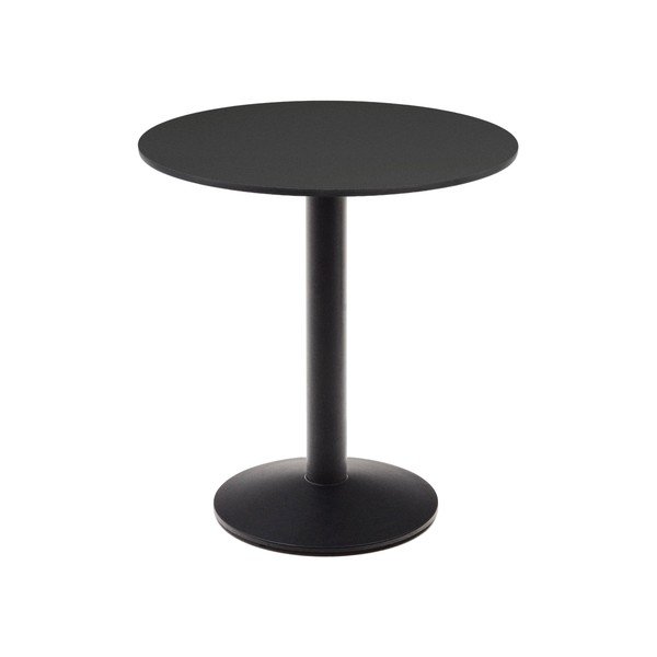 Kovinska okrogla vrtna miza 68x68 cm Esilda – Kave Home