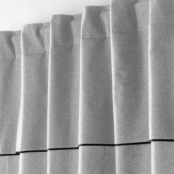 Svetlo siva zavesa 140x240 cm Mistraline – douceur d'intérieur-image-1