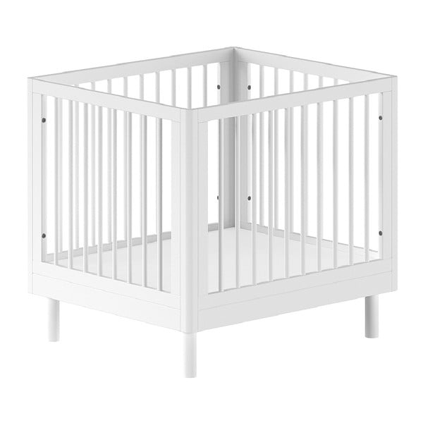 Bela stajica iz masivne bukve 95x75 cm Forrest – Vipack