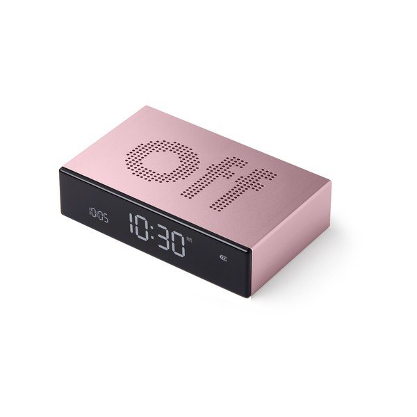 Digitalna namizna budilka Flip Premium – Lexon