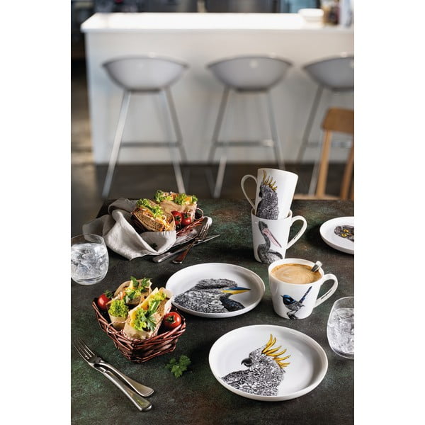 Bel porcelanast krožnik Maxwell & Williams Marini Ferlazzo Gang, ø 20 cm-image-3