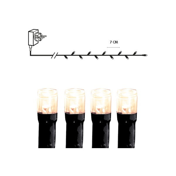 Svetlobna veriga LED Star Trading, dolžina 25,6 m