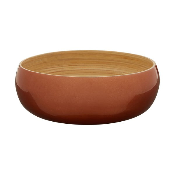 Skleda iz bambusa v rožnato zlati barvi Premier Housewares, ⌀ 30 cm