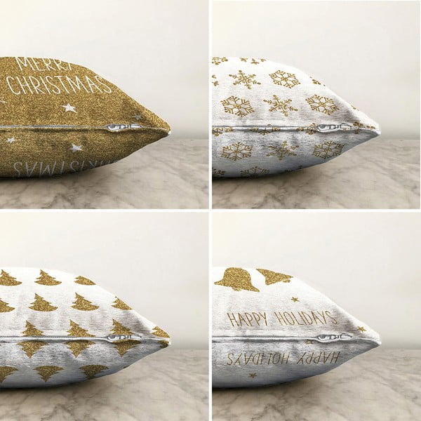 Komplet 4 prevlek za vzglavnik Minimalist Cushion Covers Christmas Vibes, 55 x 55 cm-image-1