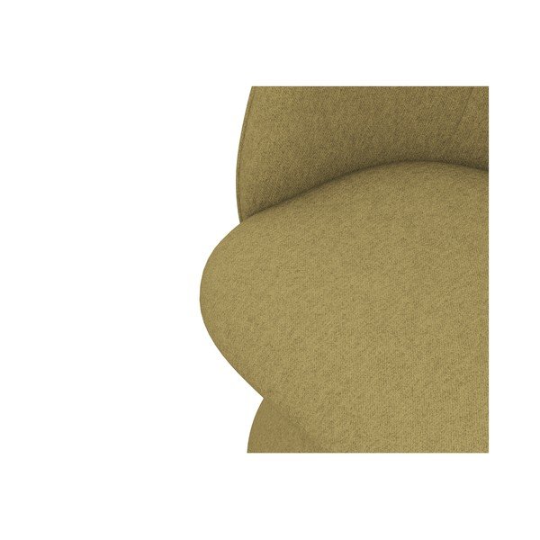 Gorčično rumen oblazinjen jedilni stol Maia – Makamii-image-4