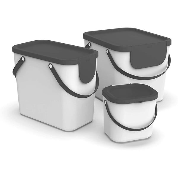 Bel koš za kompostne odpadke 6 L Albula - Rotho-image-3