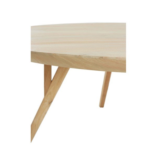 Okrogla jedilna miza iz masivnega manga ø 140 cm Quenza – Light & Living-image-4