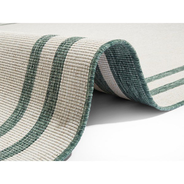 Zeleno-krem zunanja preproga NORTHRUGS Manito, 120 x 170 cm-image-1