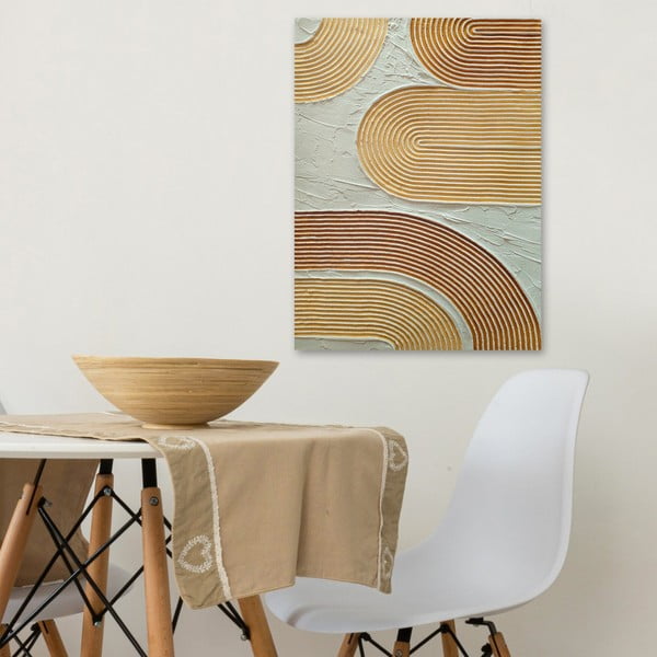 Ročno naslikana slika 50x70 cm 3D Canvas – Wallity-image-1