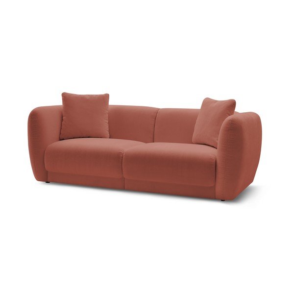 Rdeči kavč 230 cm Bourbon - Bobochic Paris-image-3