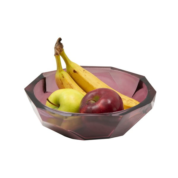 Rožnata skleda iz recikliranega stekla Mauro Ferretti Stone, ø 25 cm-image-4