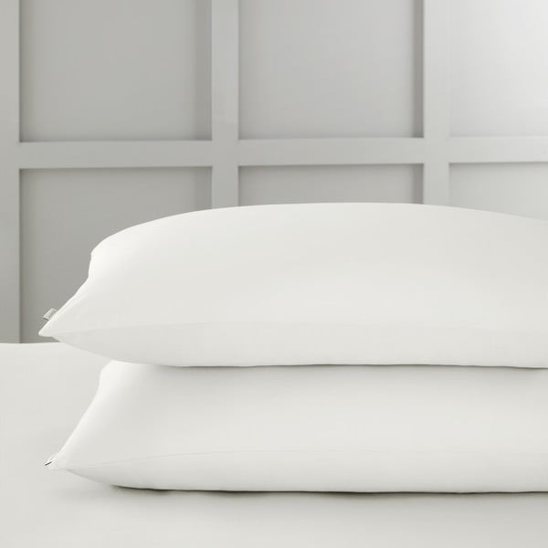 Prevleke za vzglavnik iz bombažnega satena v kompletu 2 ks 50x75 cm Cotton Sateen – Bianca-image-1